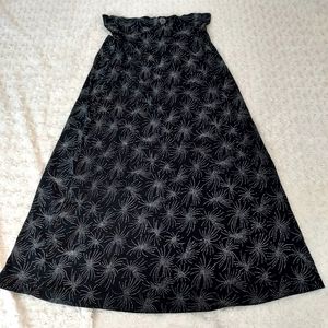 Frazier Lawrence Y2K Black With Fireworks skirt Petite Medium Sparkle Bling